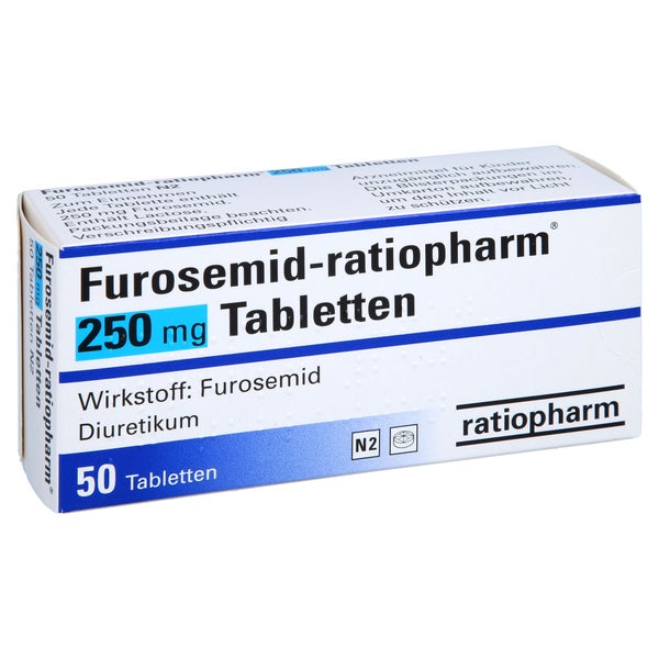 Furosemid-ratiopharm 250 mg Tabletten 50 St