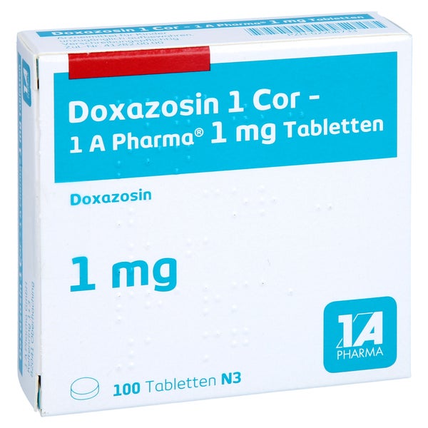 Doxazosin 1 Cor-1a Pharma Tabletten 100 St