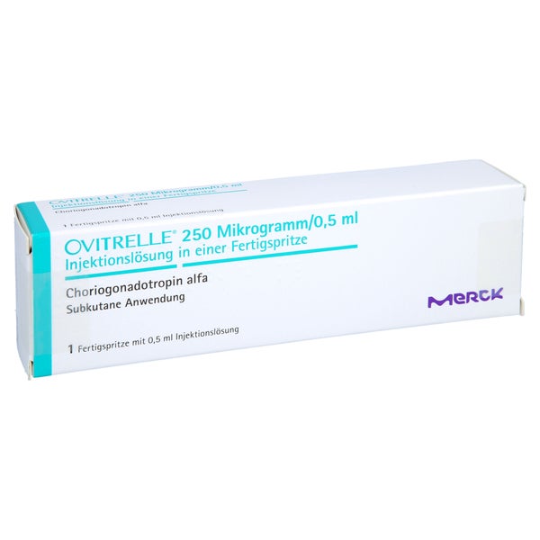 OVITRELLE 250 Mikrogramm/0,5ml Inj.-Lsg.i.e.F.-Sp. 1 St