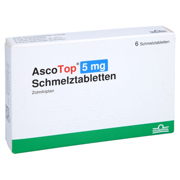 Ascotop 5 mg Schmelztabletten 6 St