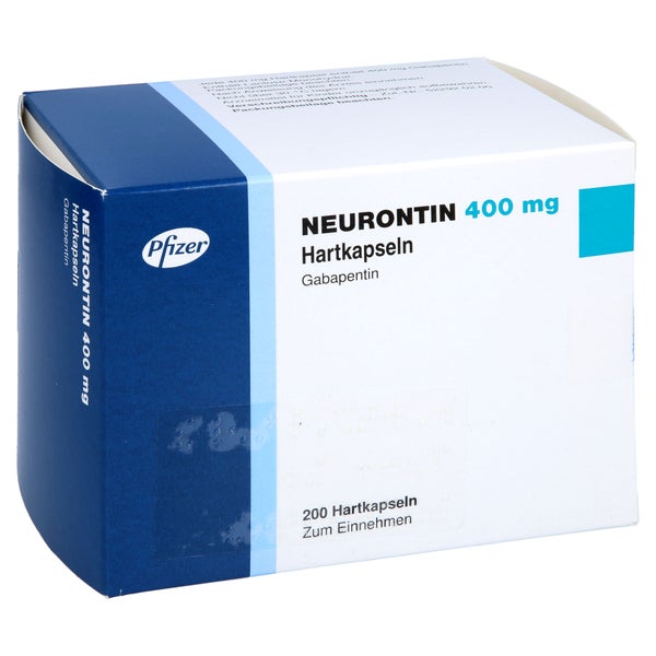 Neurontin 400 mg Hartkapseln 200 St