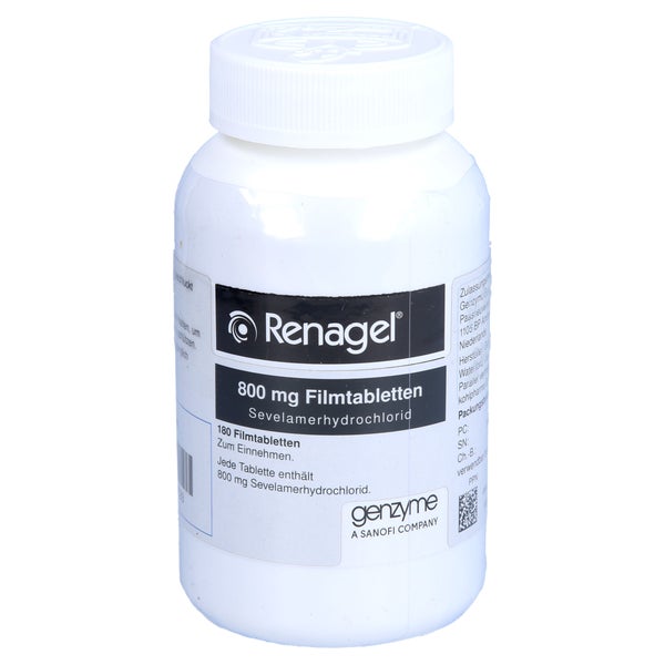 Renagel 800 mg Filmtabletten 180 St