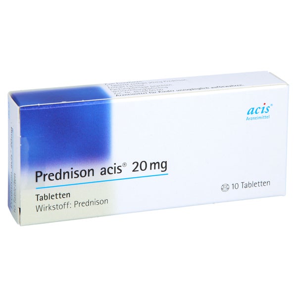 Prednison acis 20 mg Tabletten 10 St