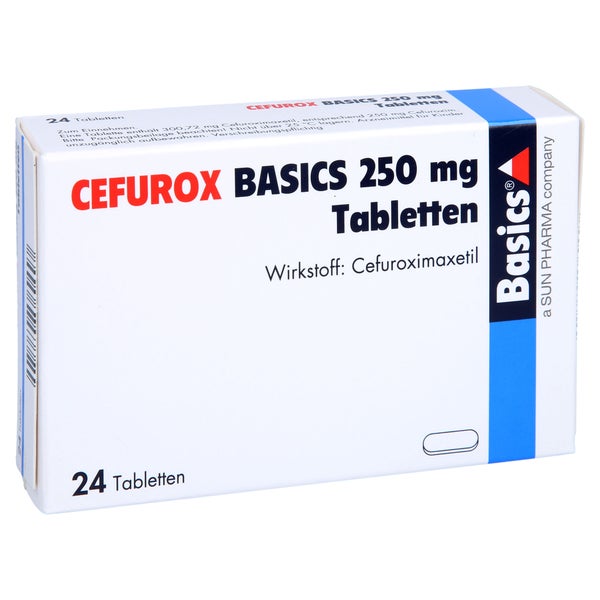 Cefurox Basics 250 mg Tabletten 24 St