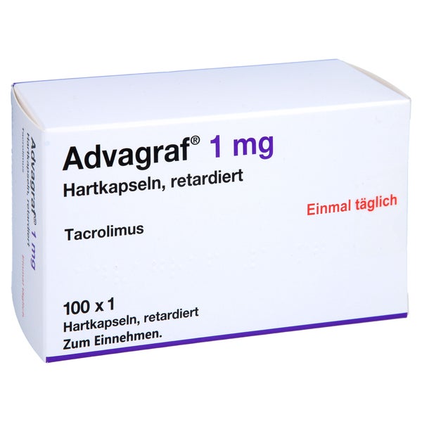 Advagraf 1 mg Hartkapseln retardiert 100 St