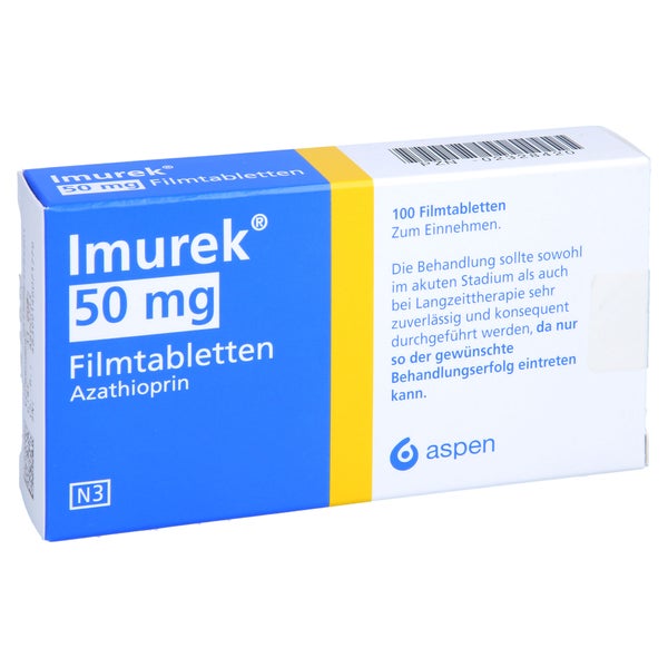 Imurek 50 mg Filmtabletten 100 St