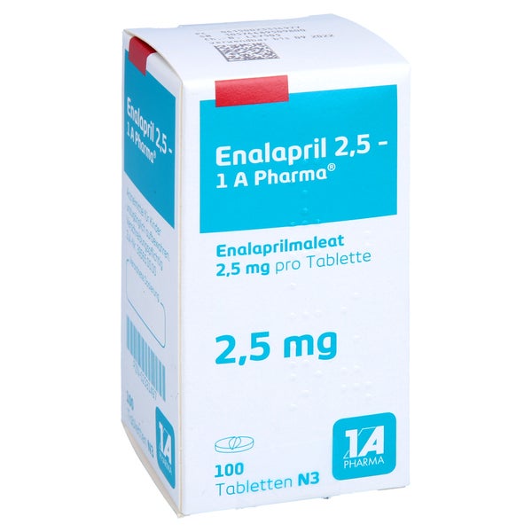 Enalapril 2,5-1a Pharma Tabletten 100 St