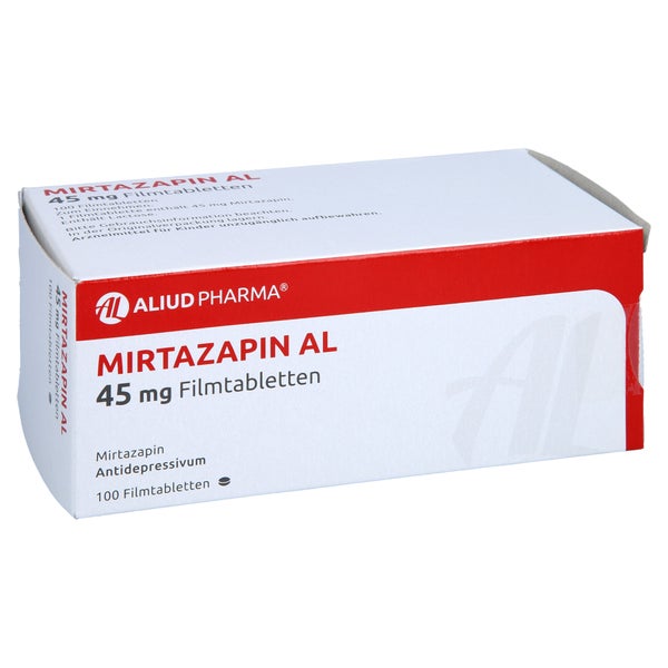 Mirtazapin AL 45 mg Filmtabletten 100 St