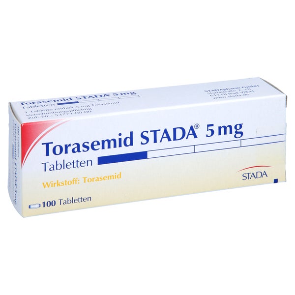Torasemid Stada 5 mg Tabletten 100 St