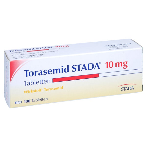 Torasemid Stada 10 mg Tabletten 100 St