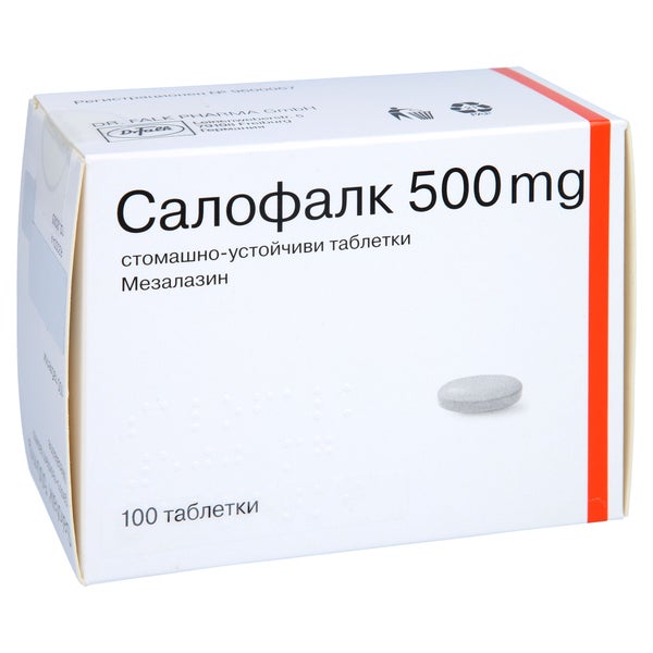 SALOFALK 500 magensaftresistente Tabletten 100 St