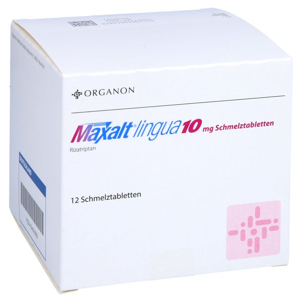 Maxalt Lingua 10 mg Schmelztabletten 12 St
