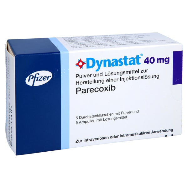 DYNASTAT 40 mg Plv.u.Lösungsm.z.Her.e.Inj.-Lsg. 5 St