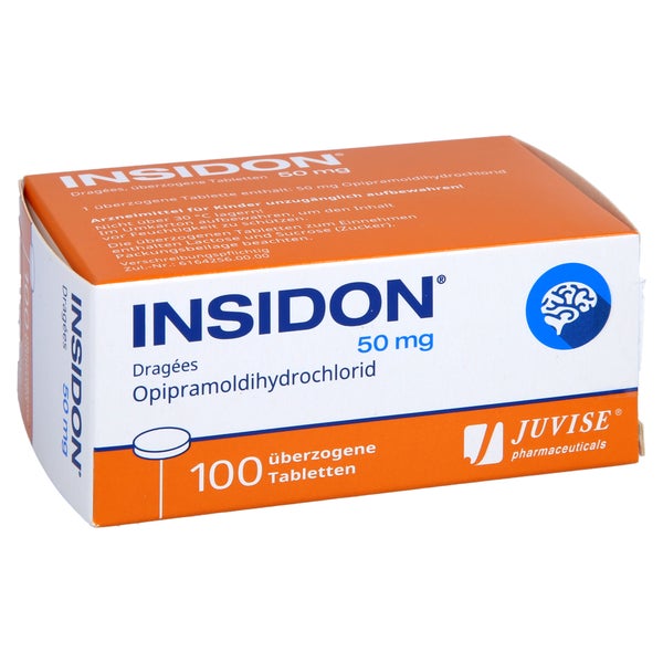 Insidon 50 mg Dragees 100 St