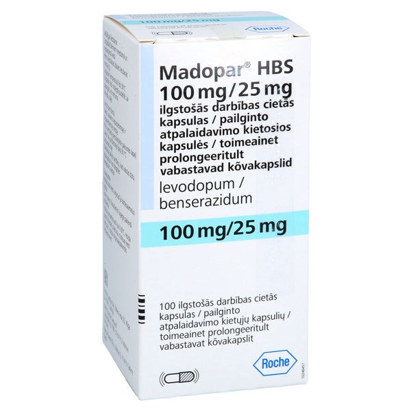 Madopar Depot Hartkapseln retardiert 100 St