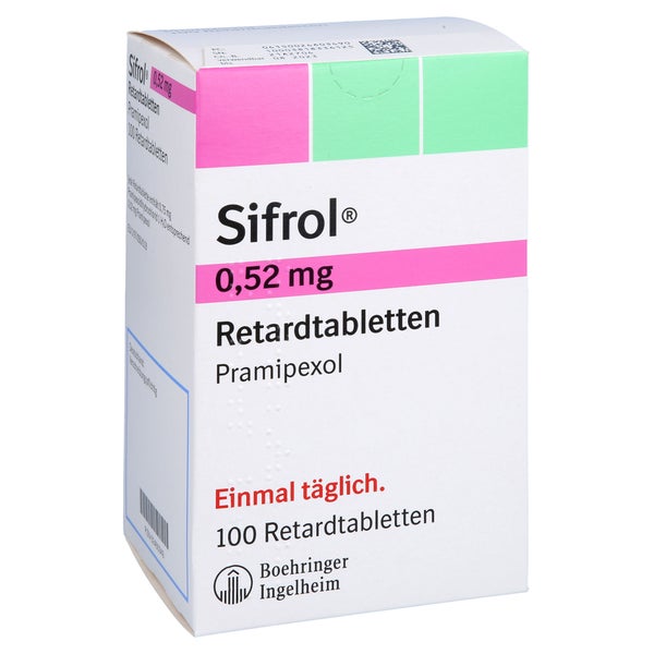 Sifrol 0,52 mg Retardtabletten 100 St