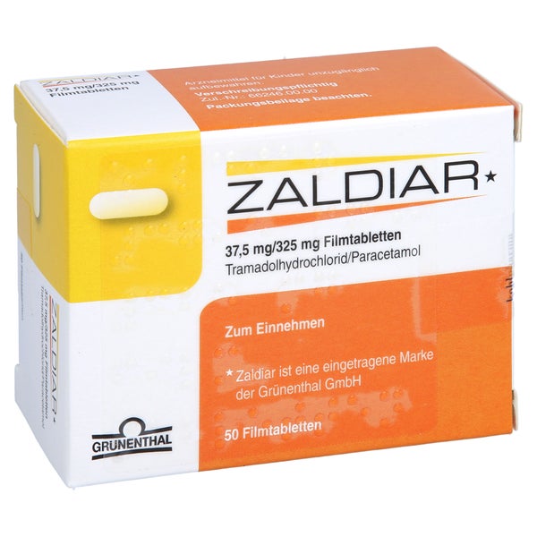 Zaldiar 37,5 Mg/325 mg Filmtabletten 50 St