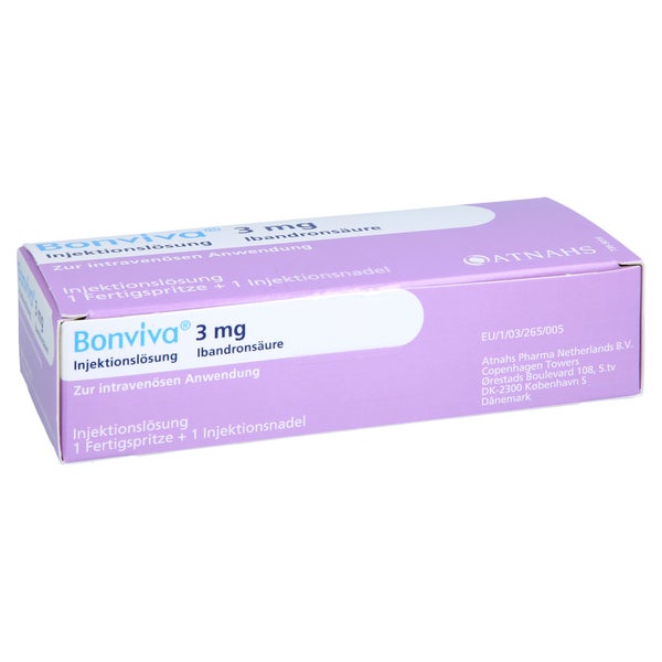 BONVIVA 3 mg/3 ml Injekt.-Lsg.i.e.Fertigspritze 1 St