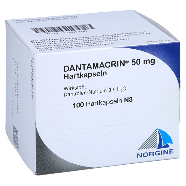 Dantamacrin 50 mg Hartkapseln 100 St