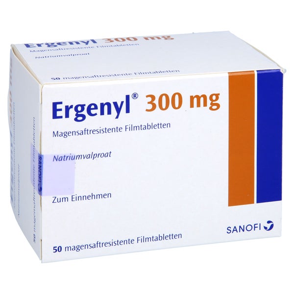 Ergenyl 300 Magensaftresistente Filmtabl 50 St