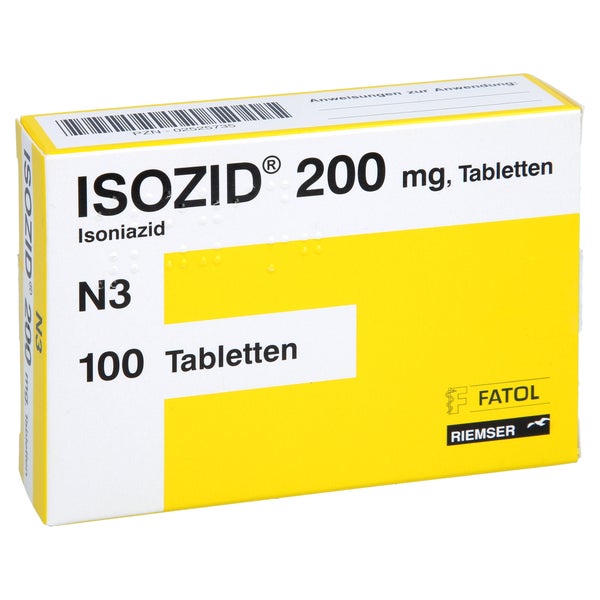 Isozid 200 mg Tabletten 100 St