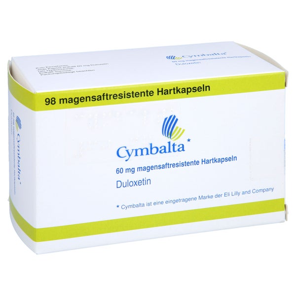 CYMBALTA 60 mg magensaftresistente Hartkapseln 98 St