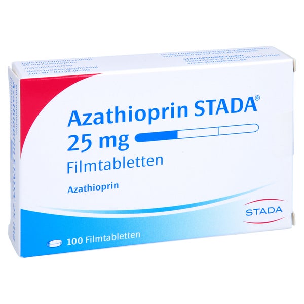 Azathioprin Stada 25 mg Filmtabletten 100 St