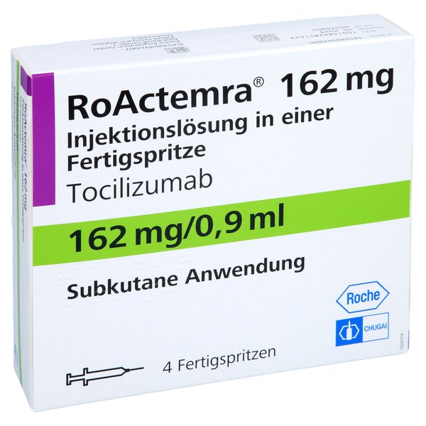 ROACTEMRA 162 mg Inj.-Lösung i.e.Fertigspr. 4 St