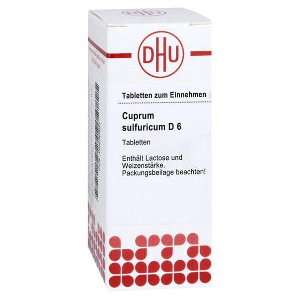 Cuprum Sulfuricum D 6 Tabletten 80 St