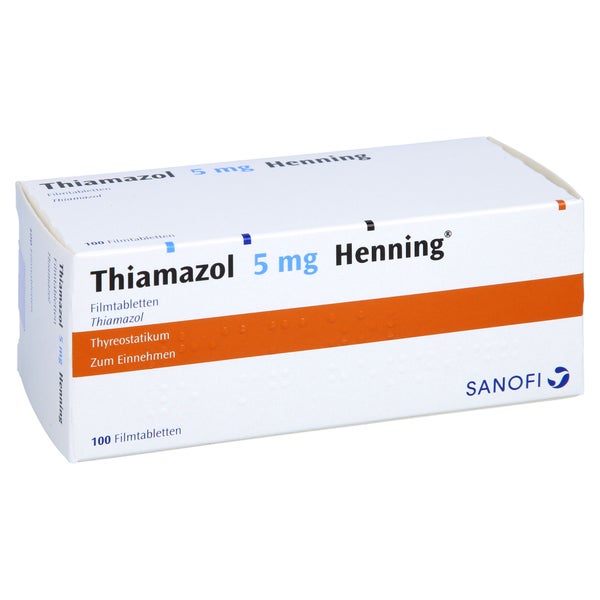 Thiamazol 5 mg Henning Filmtabletten 100 St