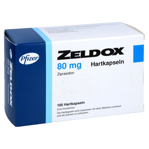 Zeldox 80 mg Hartkapseln 100 St