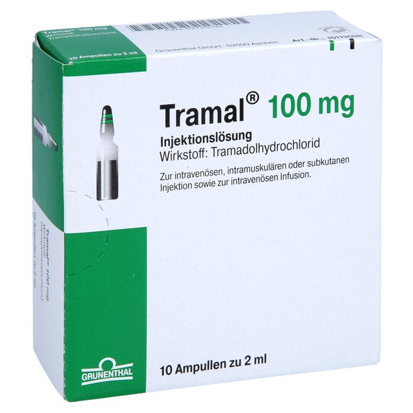 TRAMAL 100 mg Injektions-/Infusionslösung 10 St