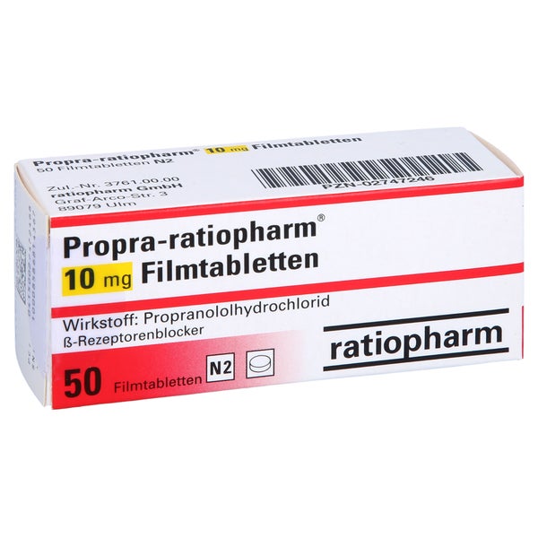 Propra-ratiopharm 10 mg Filmtabletten 50 St