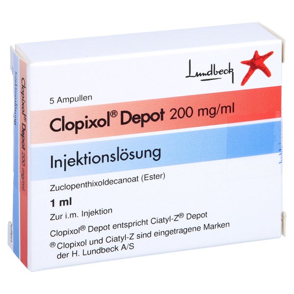 CLOPIXOL Depot 200 mg/ml Injektionslösung i.e.Amp. 5X1 St