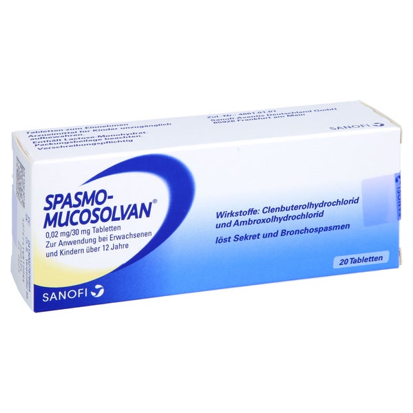 Spasmo Mucosolvan Tabletten 20 St