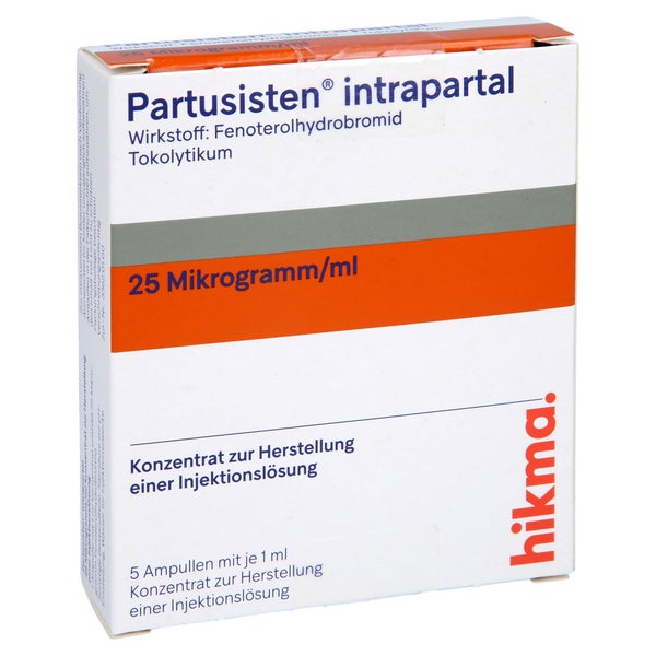 Partusisten Intrapartal Konz.z.herst.e.i 5X1 ml