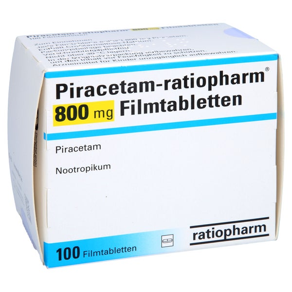 PIRACETAM-ratiopharm 800 mg Filmtabletten 100 St