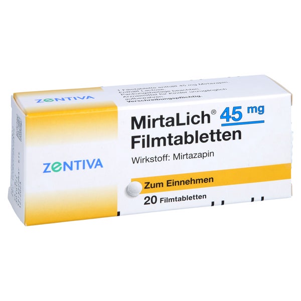 Mirtalich 45 mg Filmtabletten 20 St