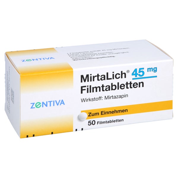 Mirtalich 45 mg Filmtabletten 50 St