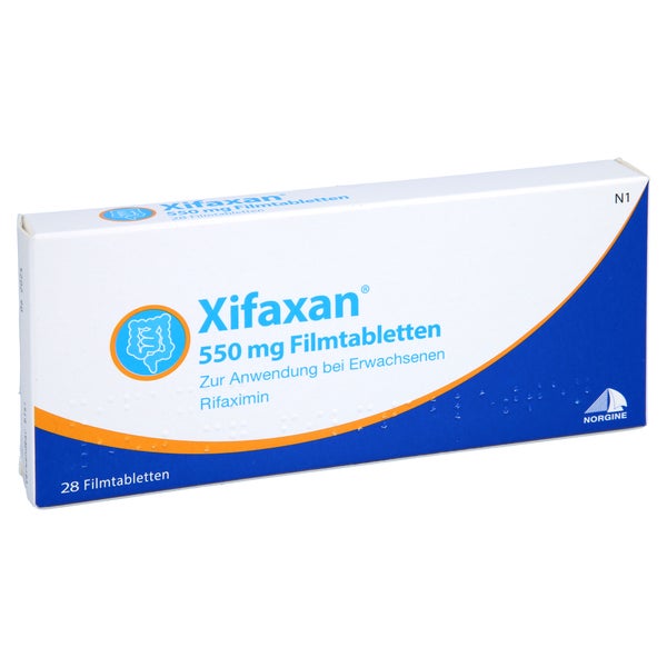 Xifaxan 550 mg Filmtabletten 28 St