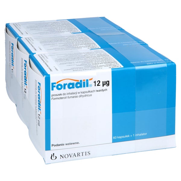 FORADIL P + 3 Inhalatoren Hartkaps.m.Plv.z.Inhal. 3X60 St