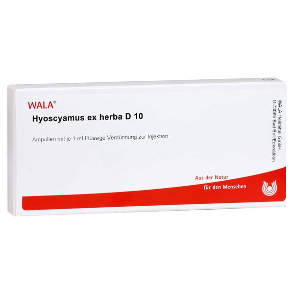 Hyoscyamus EX Herba D 10 Ampullen 10X1 ml