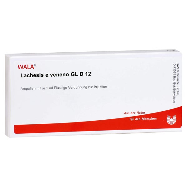 Lachesis E Veneno GL D 12 Ampullen 10X1 ml