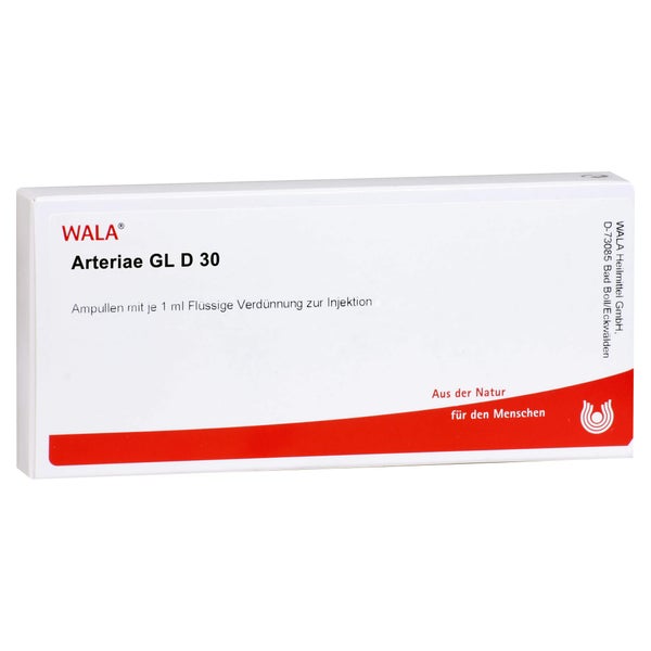 Arteriae GL D 30 Ampullen 10X1 ml
