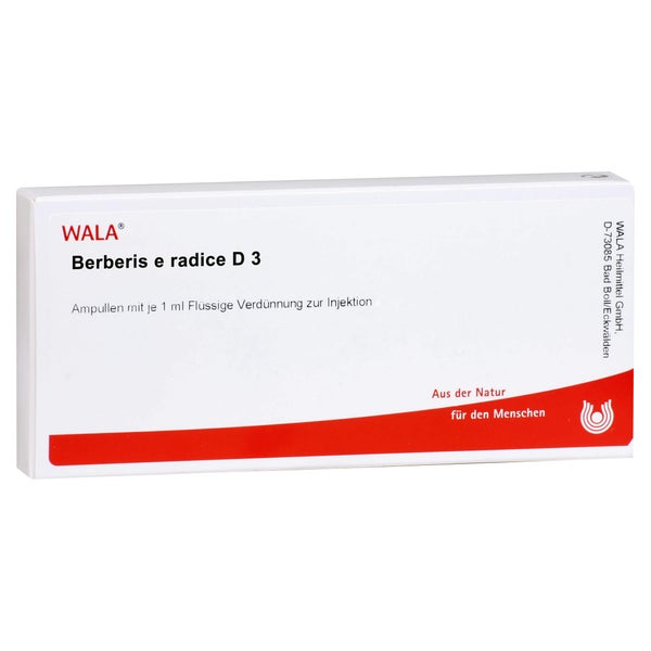 Berberis E Radice D 3 Ampullen 10X1 ml