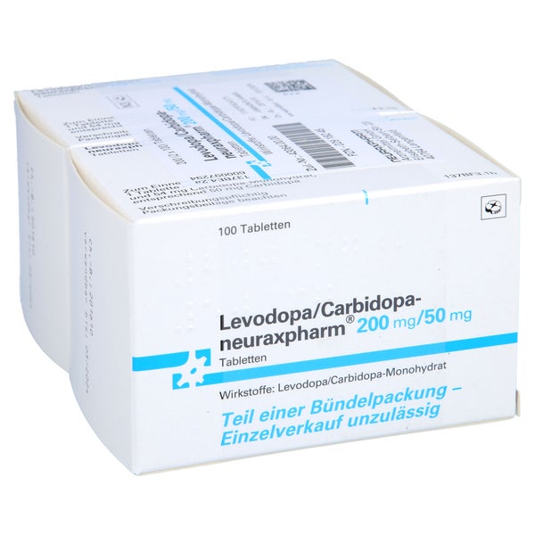 LEVODOPA/Carbidopa-neuraxpharm 200/50 mg Tabletten 200 St