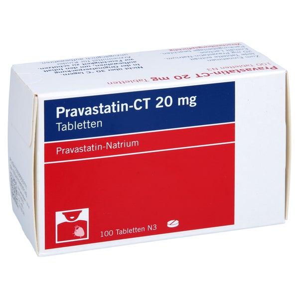 Pravastatin-ct 20 mg Tabletten 100 St