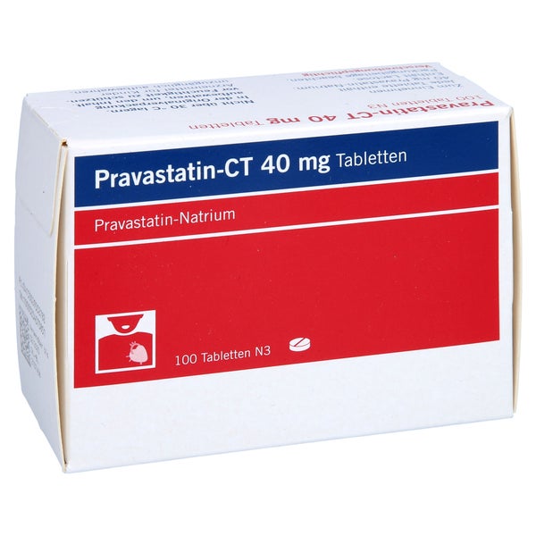Pravastatin-ct 40 mg Tabletten 100 St