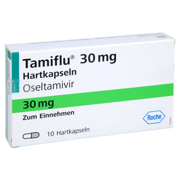Tamiflu 30 mg Hartkapseln 10 St