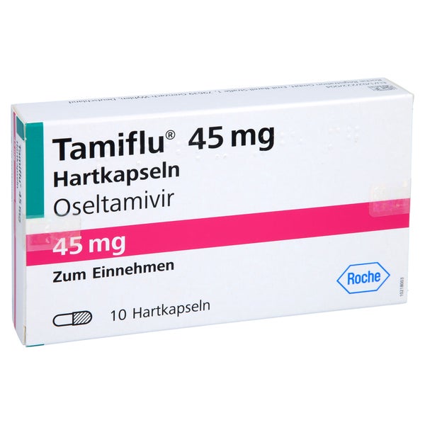 Tamiflu 45 mg Hartkapseln 10 St